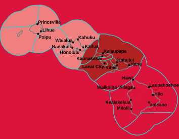 Map of Forecast Area